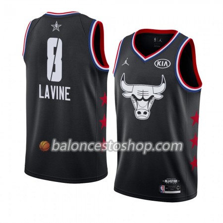 Camiseta Hombre NBA Chicago Bulls Zach LaVine 8 2019 All-Star Jordan Brand Negro Swingman Camiseta Hombre NBA Chicago Bulls Zach LaVine 8 2019 All-Star Jordan Brand Negro Swingman